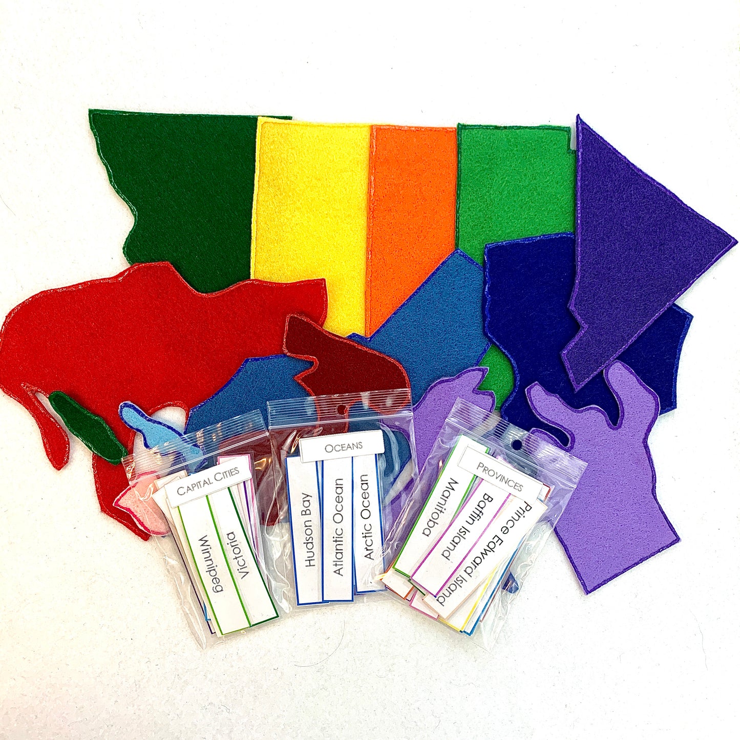 Carte du Canada