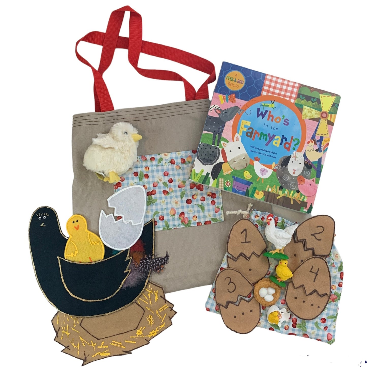 Farmyard Book Bag