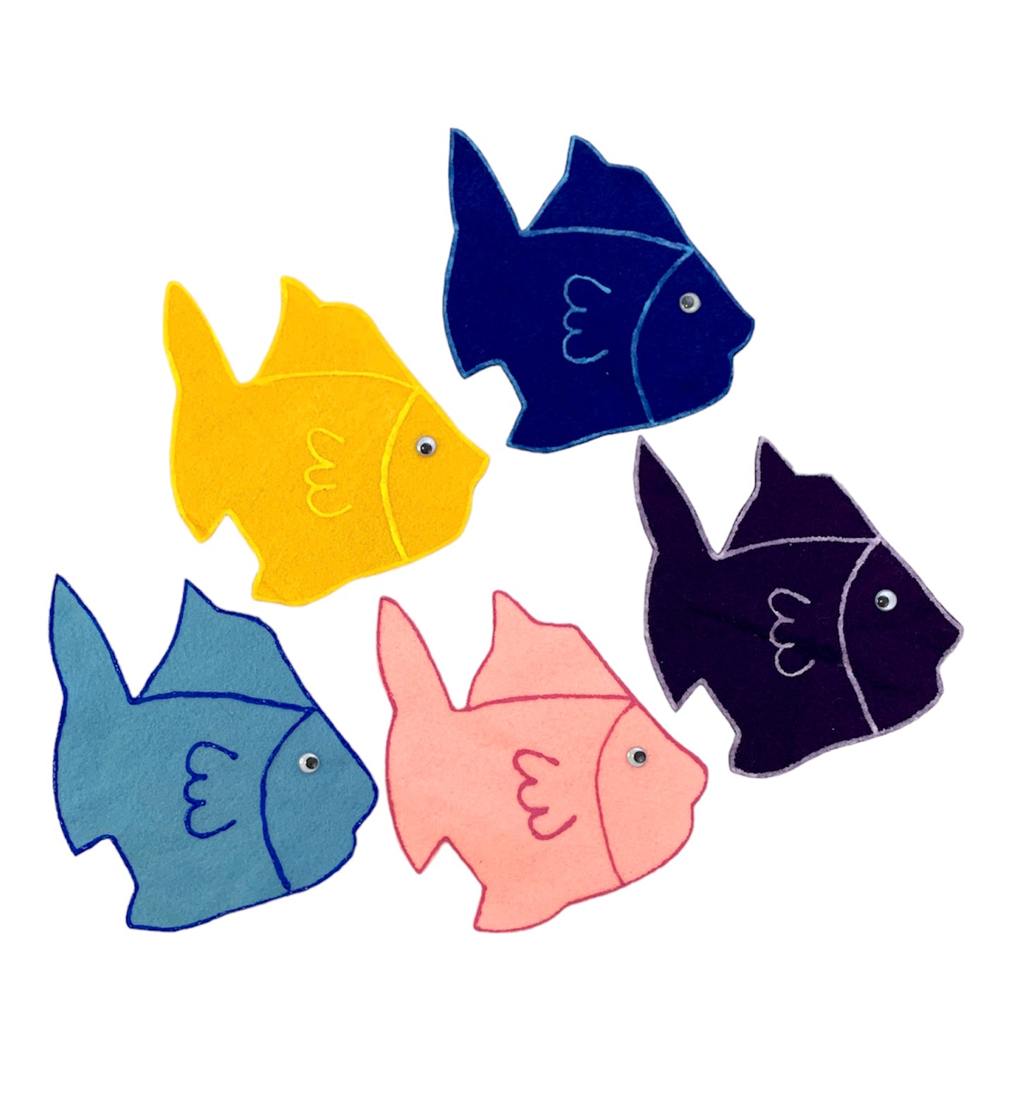 Cinq petits poissons