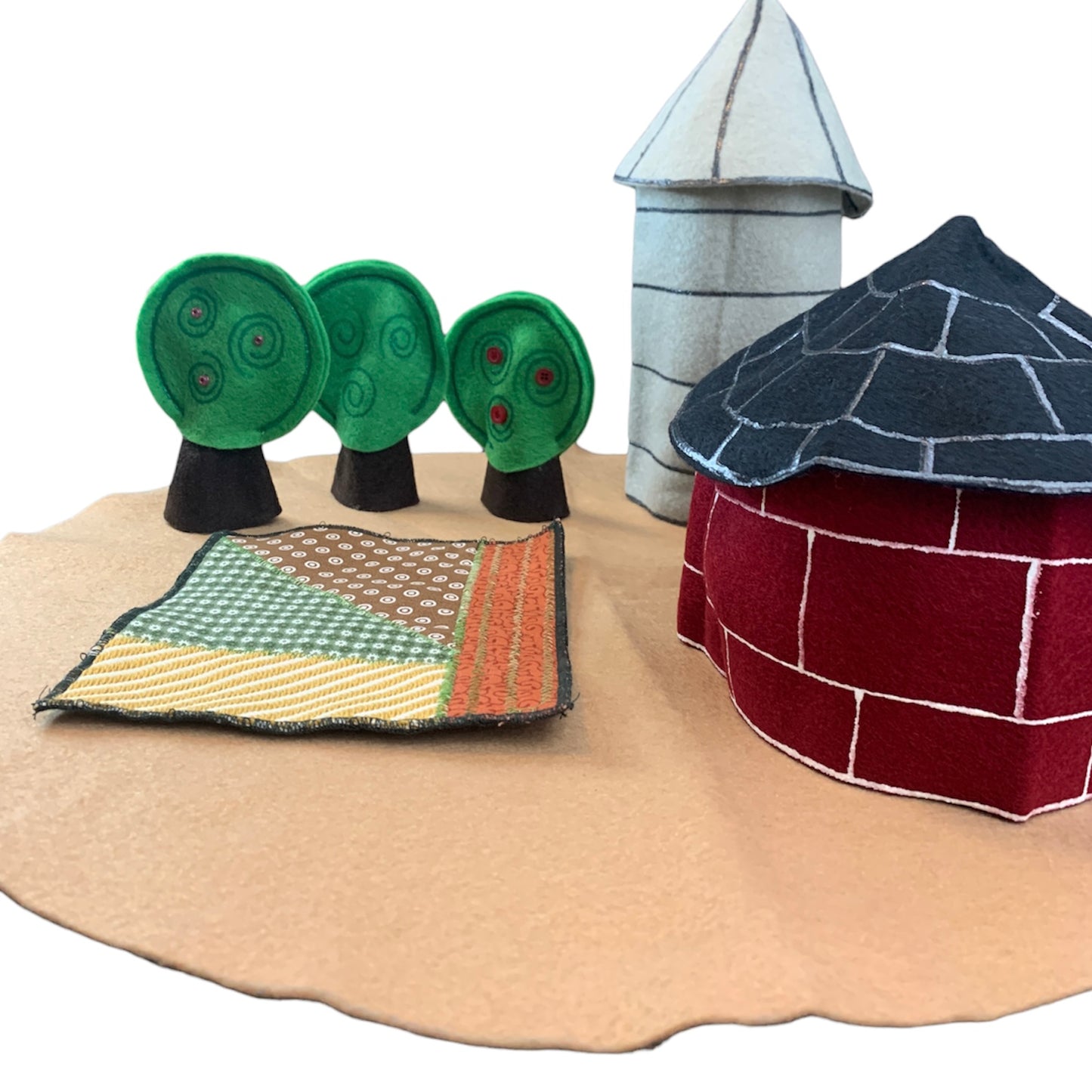 Tapis de jeu de ferme
