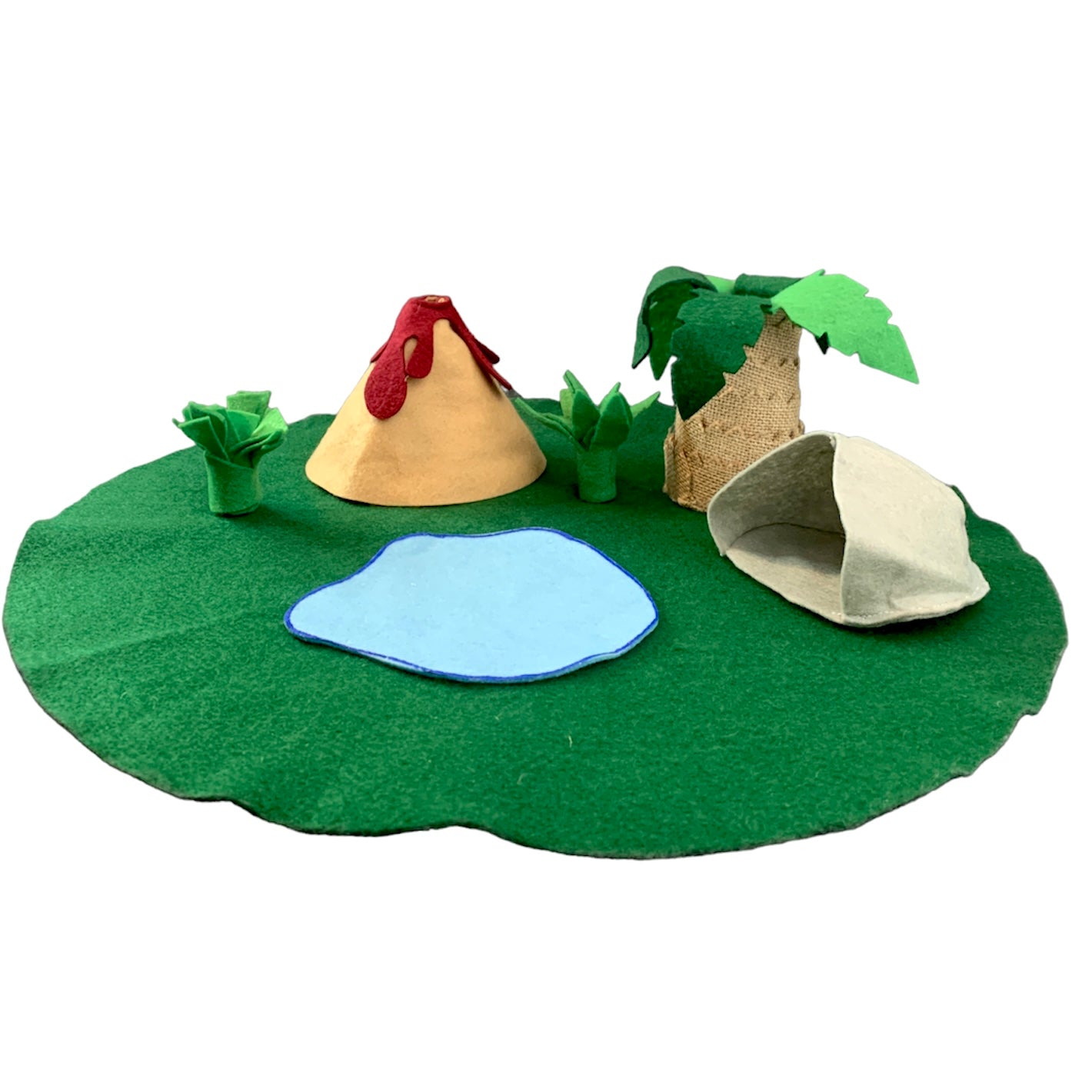 Tapis de jeu volcan