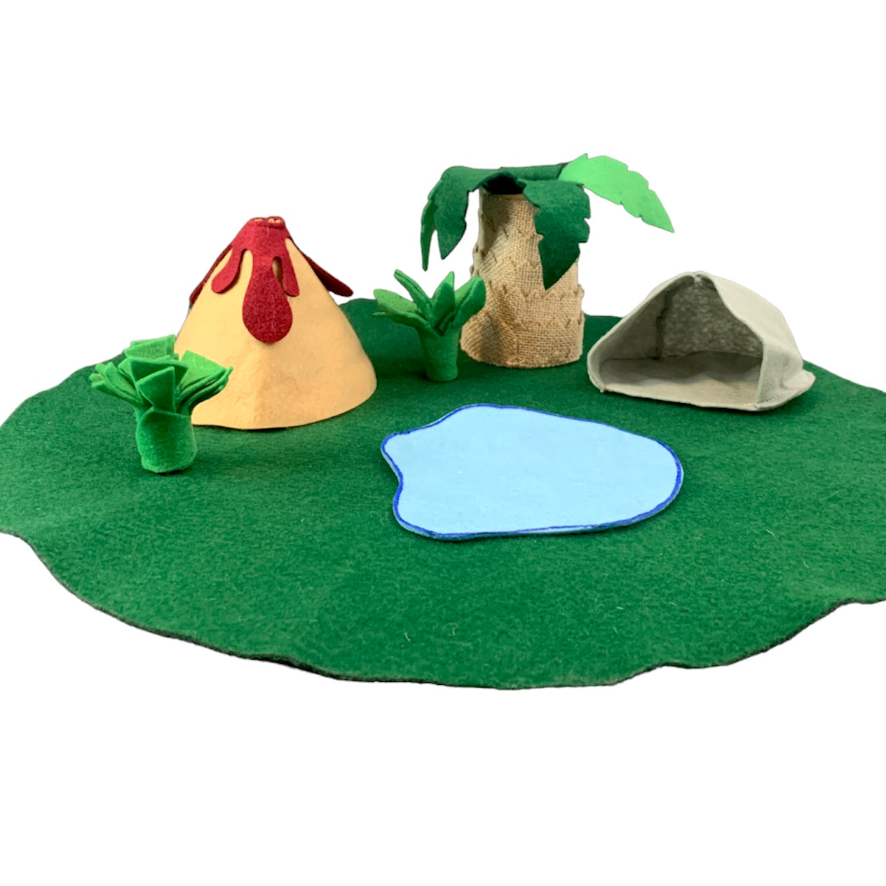 Tapis de jeu volcan