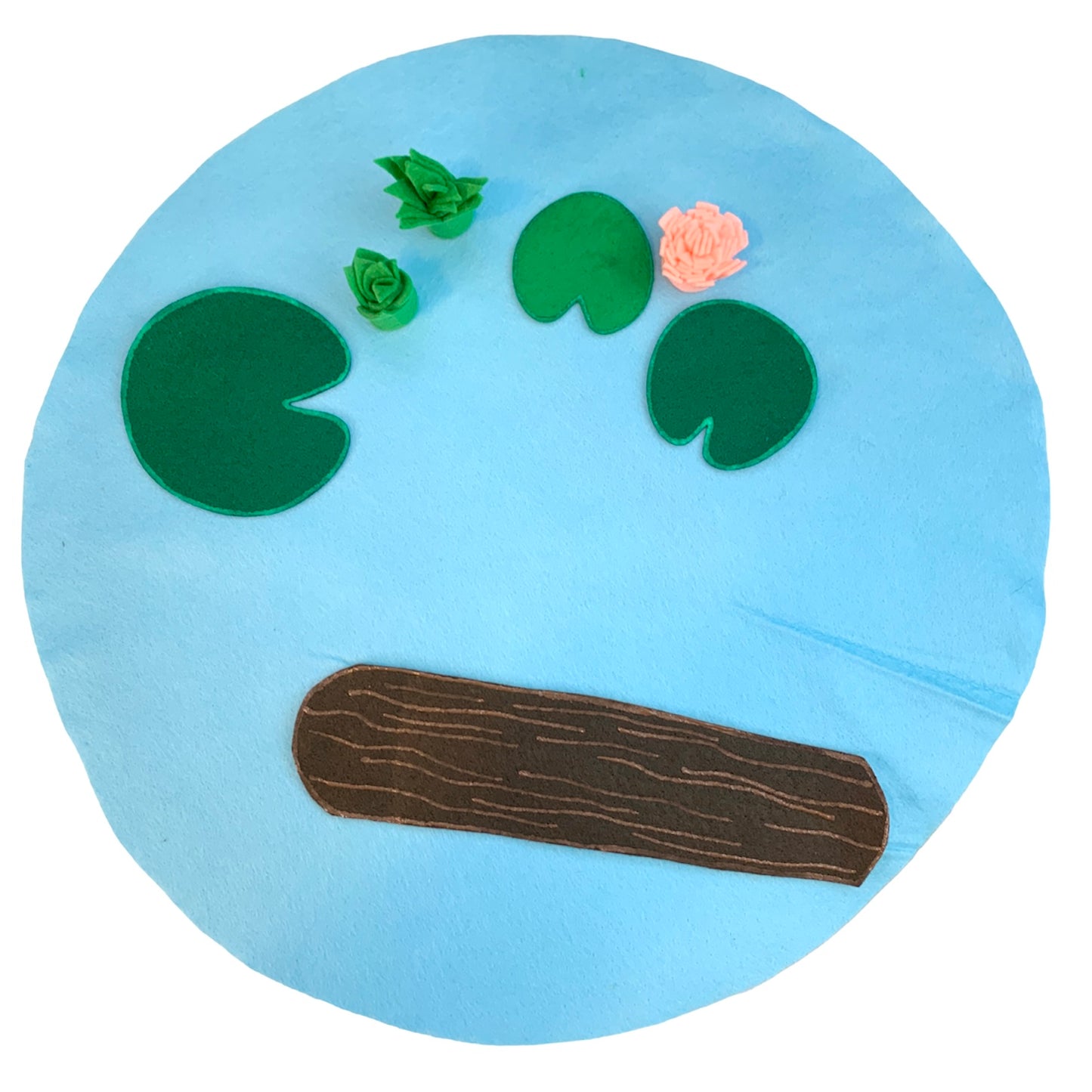 Tapis de jeu pour étang