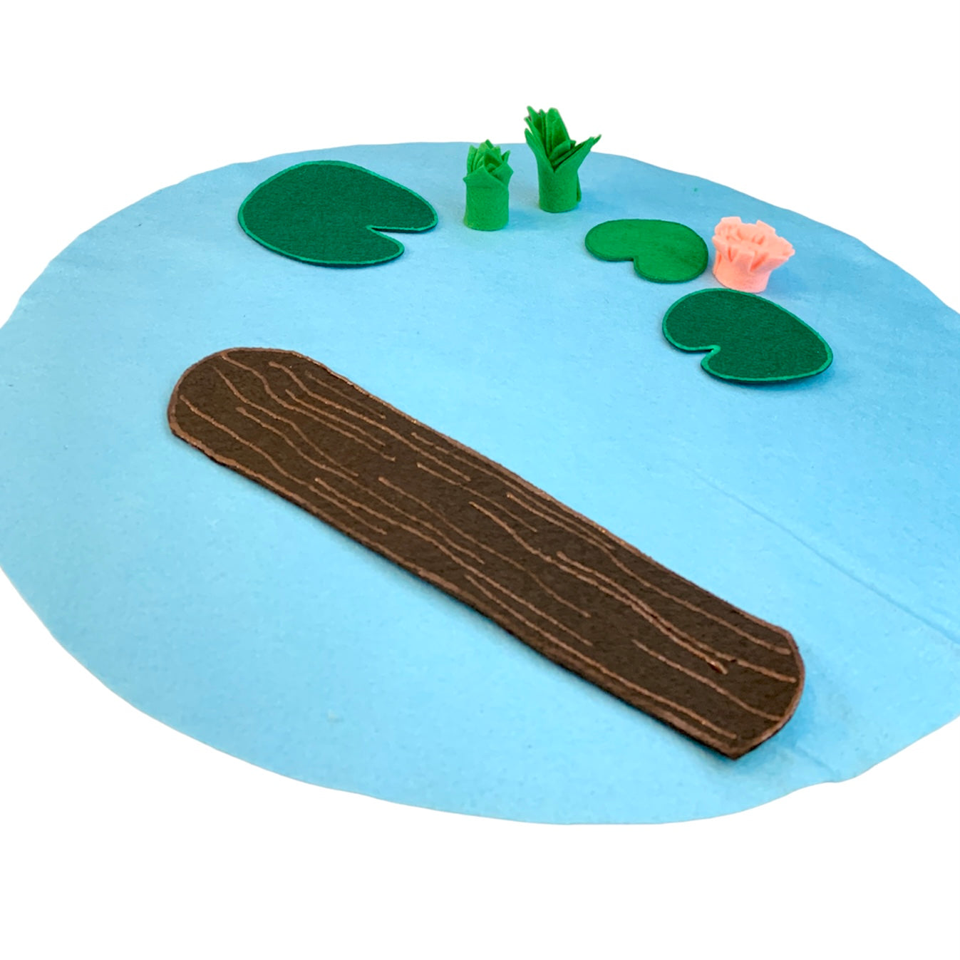 Tapis de jeu pour étang