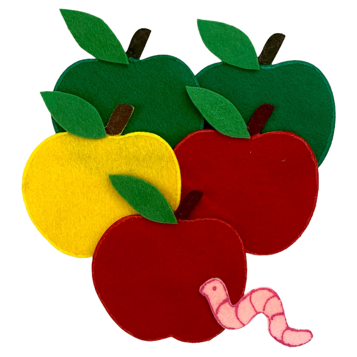 Cinq petites pommes