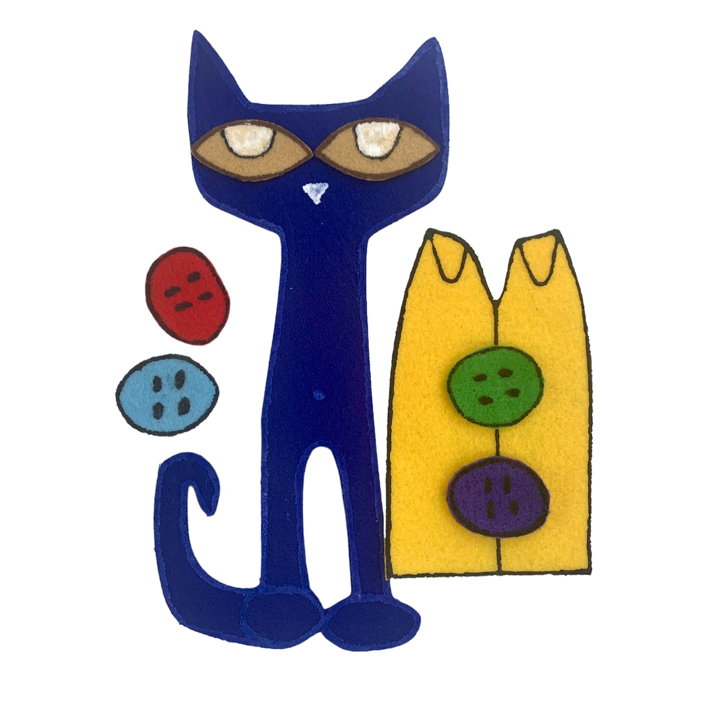 Pete le chat - Boutons Groovy