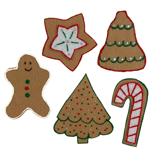 Five Christmas Cookies