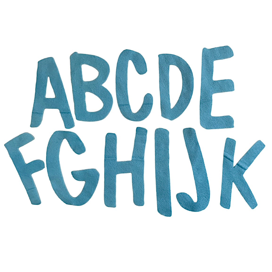 Grandes lettres de l'alphabet