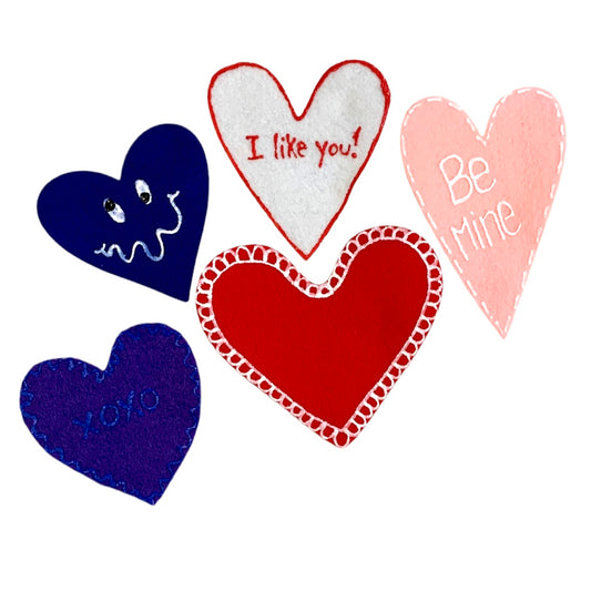Cinq petites Saint-Valentin